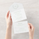 Search for green wreath invitations Elegant