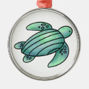 Search for sea turtle christmas tree decorations Watercolor