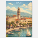 Search for split croatia magnets Retro vintage travel