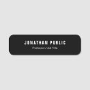 Search for black name tags Company corporate business employee