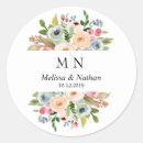 Search for monogram wreath stickers Floral