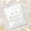 Search for wedding favour bags Modern elegant