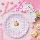 Search for pink pumpkin plates Bow