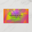 Search for triangle business cards Abstract