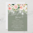 Search for lights bridal shower invitations Floral