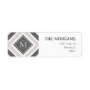 Search for diamond return address labels Elegant