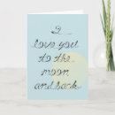 Search for i love you to moon cards Inspirational