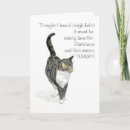 Search for grey cat christmas cards Humour