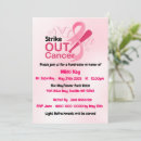 Search for breast cancer pink ribbon invitations Support