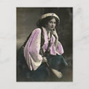 Search for gypsy girl postcards Vintage