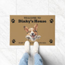 Search for pembroke welsh corgi doormats Funny