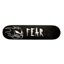 Search for flaming skull skateboards Black