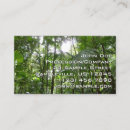 Search for sunlight business cards Nature