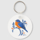 Search for backyard bird key rings Blue