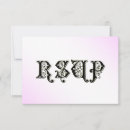 Search for glass rsvp cards Party