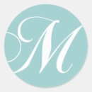Search for white m stickers Initial