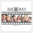 Search for fun wedding stickers Black