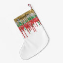 Search for red and green christmas stockings Trendy