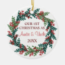 Search for aunt uncle christmas tree decorations Nephew