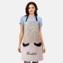 Search for eyelash aprons Glitter