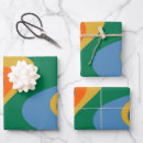 Search for color in wrapping paper Abstract