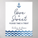 Search for favor table sign posters Love is sweet