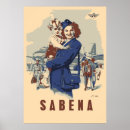 Search for flight attendant posters Retro