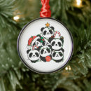 Search for panda christmas tree decorations Funny animals