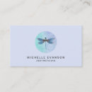 Search for dragonflies business cards Elegant