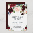 Search for marsala rehearsal dinner invitations Elegant