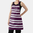Search for purple striped aprons Minimalist