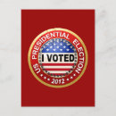 Search for button postcards Vote