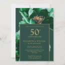 Search for emerald anniversary invitations Floral