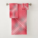 Search for grey and red bath towels Plaid