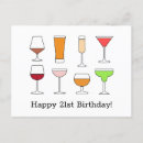Search for cocktail drink birthday cards Wine