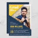 Search for yellow and blue graduation invitations College