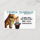 Search for cute babysitting business cards Rabbit