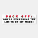 Search for medication bumper stickers Crazy