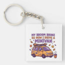 Search for funny driving key rings Witch