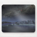 Search for asteroids mousepads Illustration