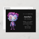 Search for frankenstein birthday invitations Purple