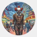 Search for creepy clown stickers Spooky
