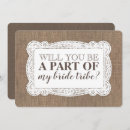 Search for bride tribe invitations Will you be my