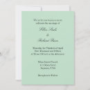 Search for mint wedding invitations Minimalist
