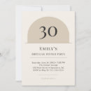 Search for dinner 30th birthday invitations Elegant