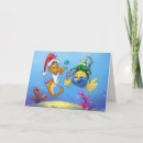 Search for seahorse christmas cards Red