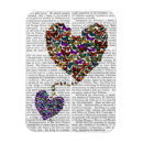 Search for butterfly dog magnets Hearts