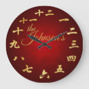 Search for family name clocks Calligraphy