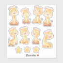 Search for little giraffe stickers Cute