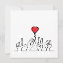 Search for deaf seasonal cards Heart